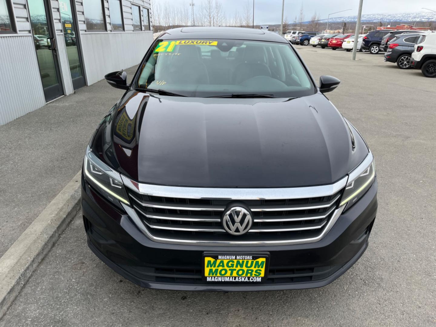 2021 Black /Black Volkswagen Passat (1VWSA7A31MC) , located at 1960 Industrial Drive, Wasilla, 99654, (907) 274-2277, 61.573475, -149.400146 - Photo#7